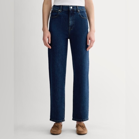 Everlane Denim - Everlane The Way-High Jean in Vintage Indigo